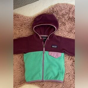 Fleece Patagonia baby girls jacket